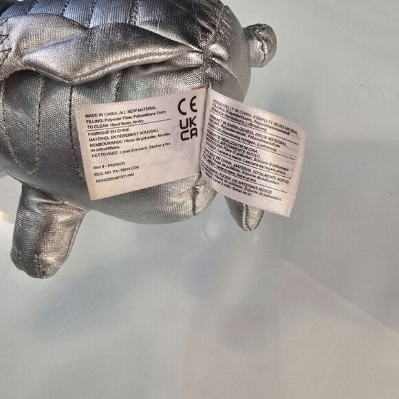 Pikachu Plush Silver Pokemon 25th Anniversary Edition Toy 9.5" - Picture 5 of 6